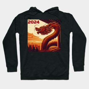 2024 Lunar New Year Wooden Dragon Hoodie